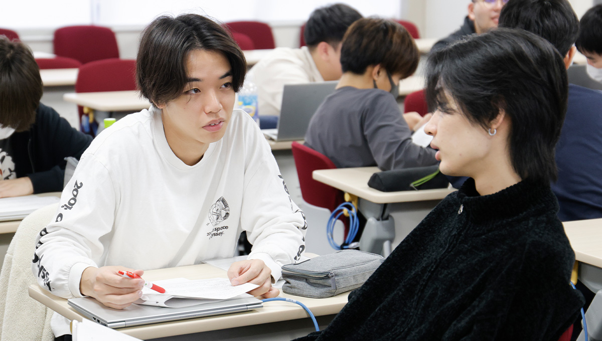 C言語文法の実習風景