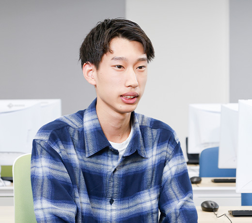 情報処理科 私立秋田令和高校出身 中道さん