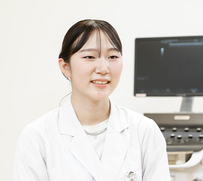 臨床検査学科 埼玉県立伊奈学園総合高校出身 谷ツ田さん
